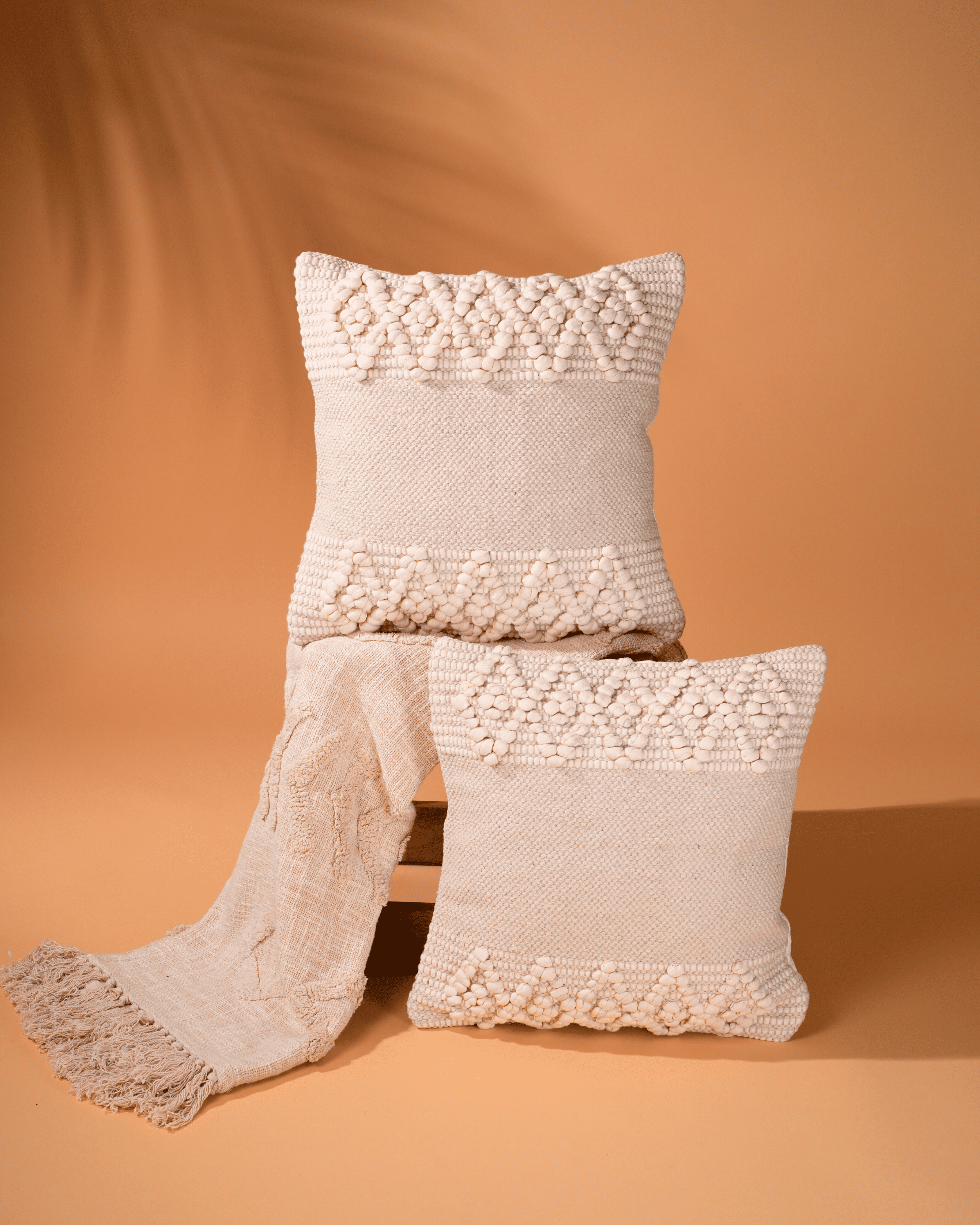 Pebble Weave - Woven Cushion Cover Set Of 2