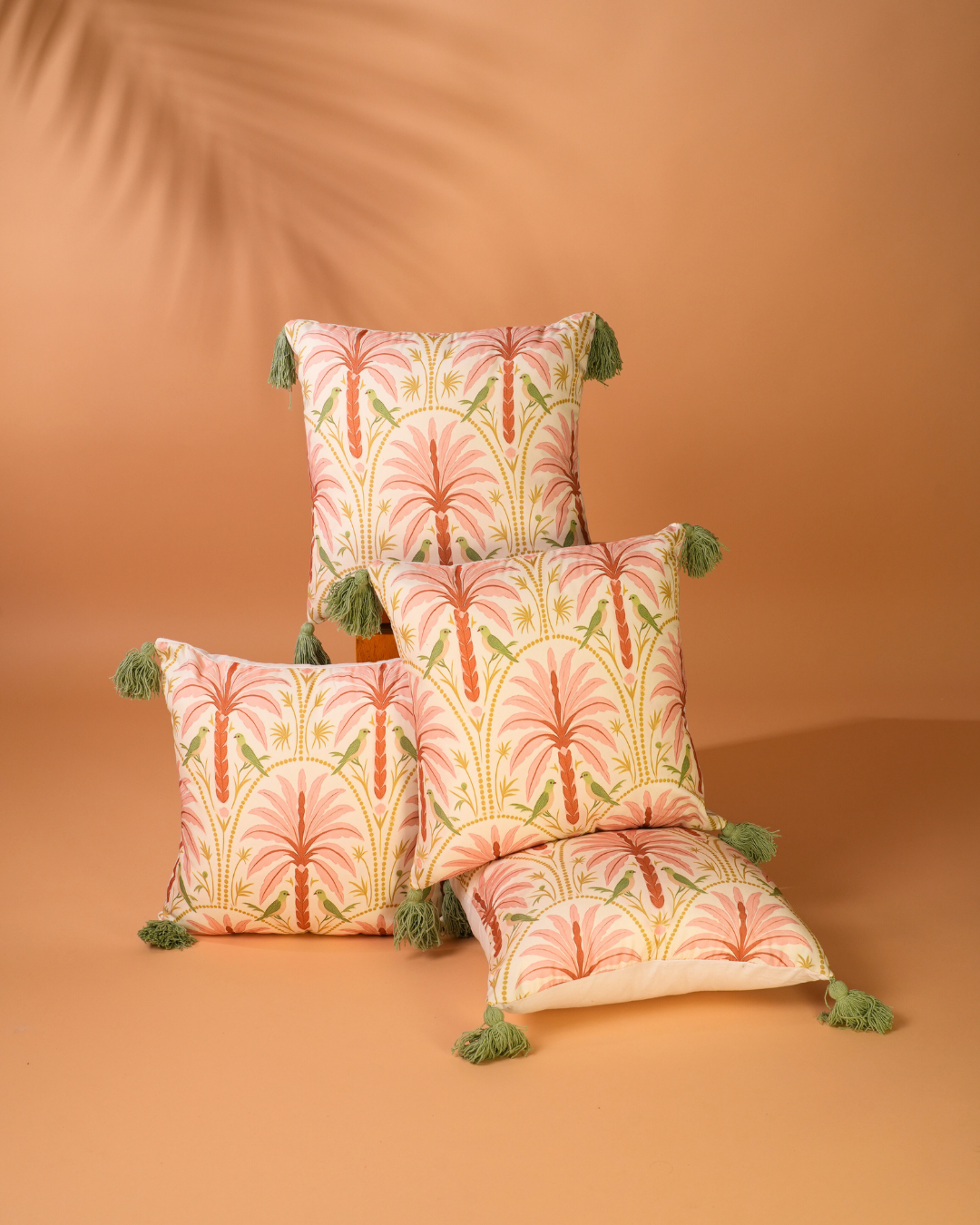 Palm Parade - Printed Cushion Cover Set  Of 2