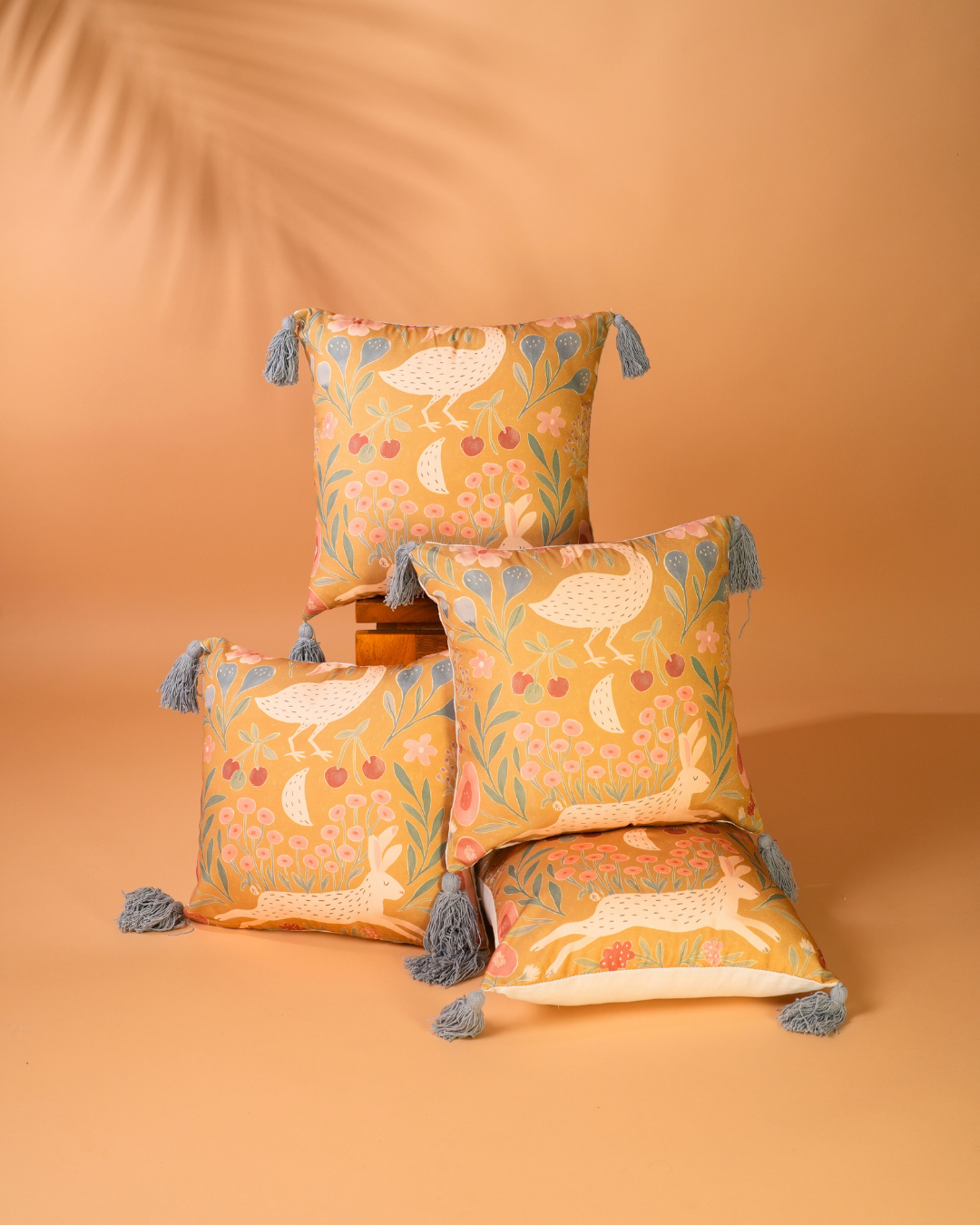 Fable Garden - Printed Cushion Cover Set Of 2