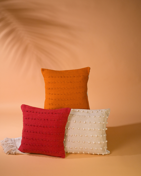 Terra Trio - Woven Cushion Cover Set Of 3